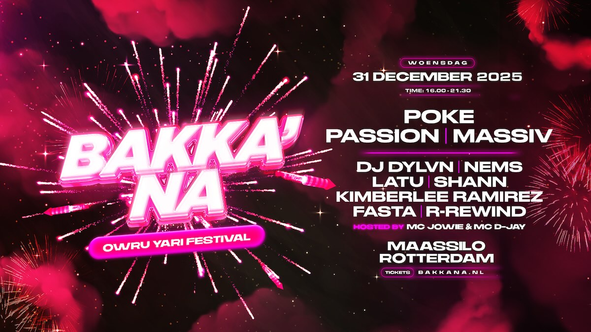 Owru yari Bakka'Na Indoor Festival in de Maassilo Rotterdam